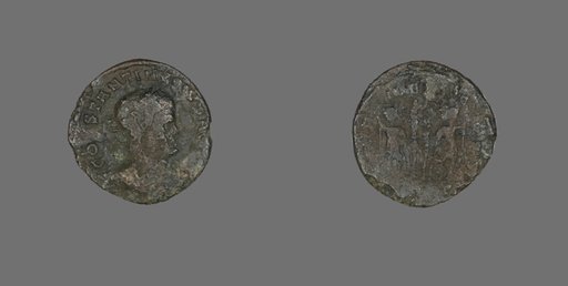 Coin Portraying Emperor Constantine II Caesar