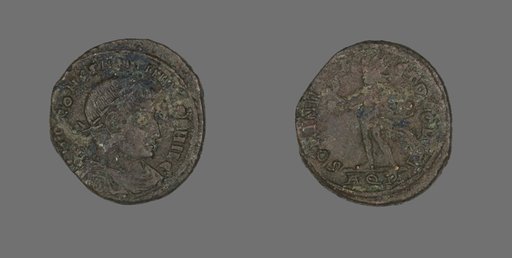 Coin Portraying Emperor Constantine I