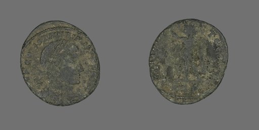 Coin Portraying Emperor Constantine I