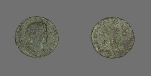 Coin Portraying Emperor Emperor Constantine I