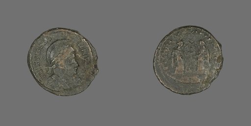 Coin Portraying Emperor Constantine I
