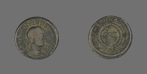 Coin Portraying Emperor Constantine I