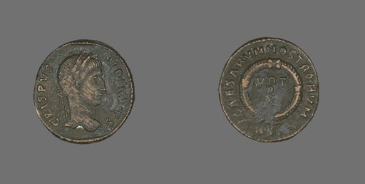 Coin Portraying Emperor Crispus