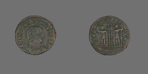 Coin Portraying Emperor Constantius II