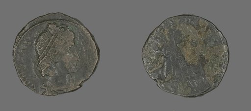 Coin Portraying Emperor Constantius