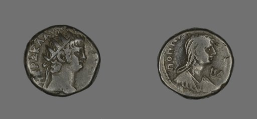 Tetradrachm (Coin) Portraying Emperor Nero