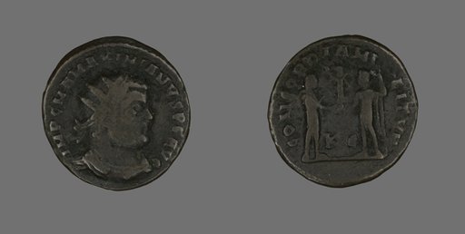 Coin Portraying Emperor Maximianus