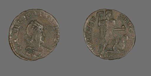 Coin Portraying Emperor Arcadius