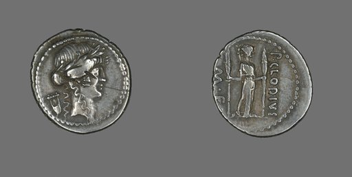 Denarius (Coin) Depicting the God Apollo
