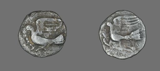 Obol (Coin) Depicting a Dove