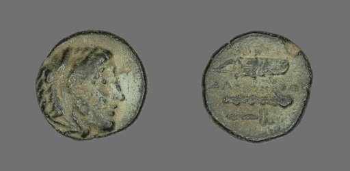 Coin Depicting the Hero Herakles
