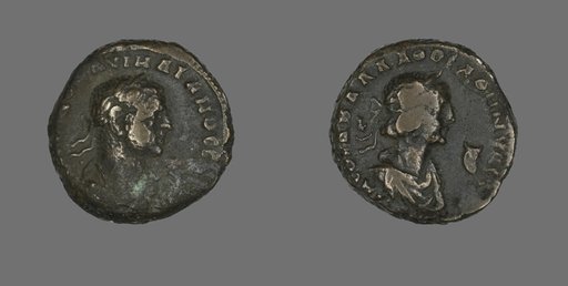 Tetradrachm (Coin) Portraying Emperor Aurelian