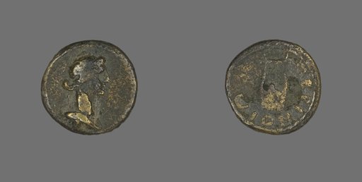 Coin Depicting Bust of Dionysos