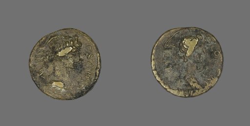 Coin Depicting a Female Bust