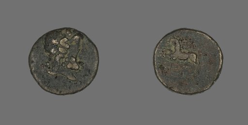 Coin Portraying the God Asklepios (?)