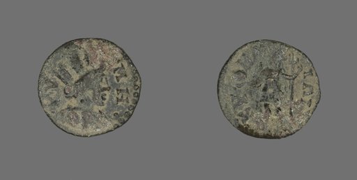 Coin Depicting the Goddess Tyche