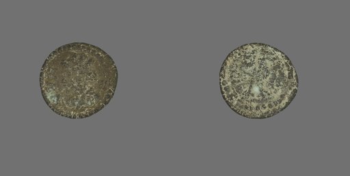 Coin Depicting the Goddess Tyche