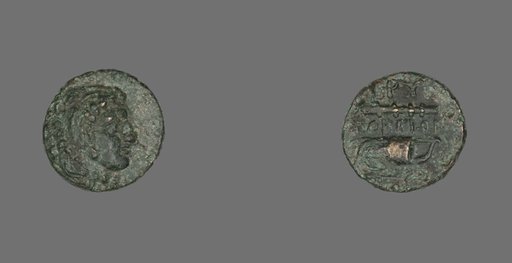 Coin Depicting the Hero Herakles