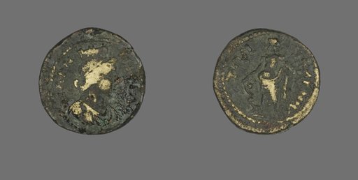 Coin Depicting the Goddess Tyche