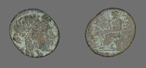 Coin Depicting the God Apollo