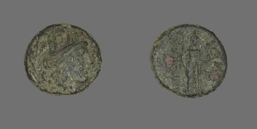 Coin Depicting the Goddess Tyche