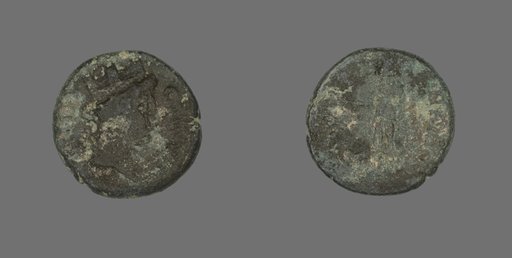 Coin Depicting the Goddess Tyche