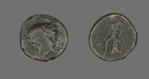 Coin Depicting a Head