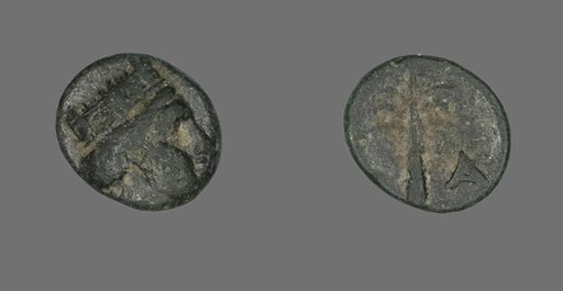 Coin Depicting the Goddess Tyche