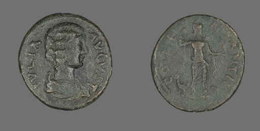Coin Portraying Julia Domna