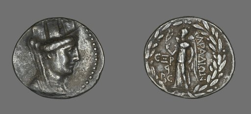 Tetradrachm (Coin) Depicting Tyche