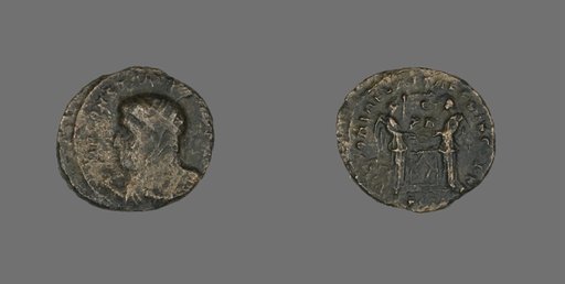 Coin Portraying Emperor Constantine I