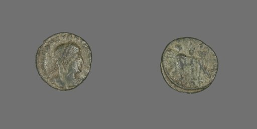 Coin Portraying Emperor Constantius II