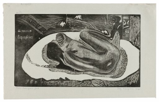 Manao tupapau (She Thinks of the Ghost or The Ghost Thinks of Her), from the Noa Noa Suite