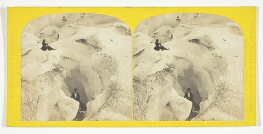 View from the Interior of the Glacier at Grindelwald, Suisse, No. 304 from the series "Views of Switzerland"