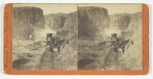 Untitled (Central Pacific Railroad), from the series "Watkin's Pacific Railroad"