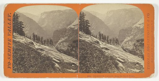 Yo-semite Valley, from the South Dome, No. 1614 from the series "Yosemite Valley"