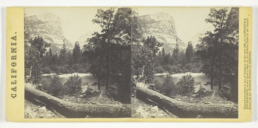 The Lake, Yosemite Valley, No. 272 from the series "California"