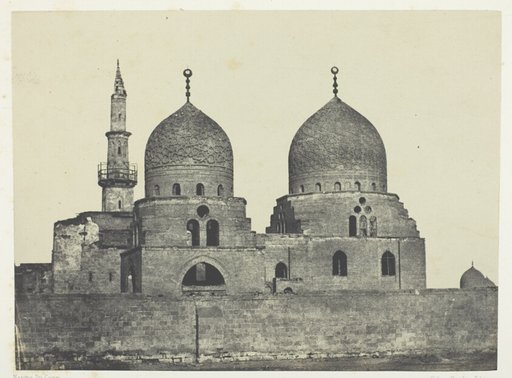 Mosquée et Tombeau du Sultan Kansou-el-Gouri, Le Kaire, plate 7 from the album "Egypte, Nubie, Palestine et Syrie" (1852)