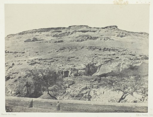 Nécropole de l'Ancienne Lycopolis, Haute-Egypte, plate 12 from the album "Egypte, Nubie, Palestine et Syrie" (1852)