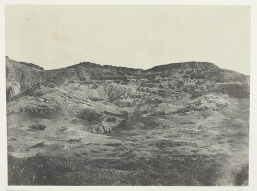 Gournah, Nécropole de Thèbes; Thèbes, plate 60 from the album "Egypte, Nubie, Palestine et Syrie" (1852)