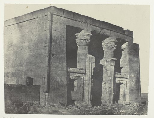 Temple De Dakkeh, Naos; Nubie, plate 95 from the album "Egypte, Nubie, Palestine et Syrie" (1852)