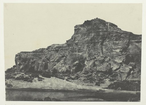 Seconde Cataracte, Dgebel-Aboucir; Nubie, plate 112 from the album "Egypte, Nubie, Palestine et Syrie" (1852)