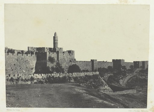 Jérusalem, Partie Occidentale Des Murailles; Palestine