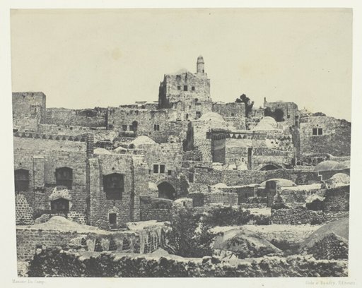 Jérusalem, Quartier Occidental; Palestine