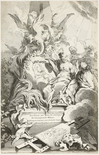 The Graces on the Tomb of Watteau