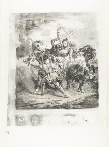Weislingen Attacked by Goetz's Men