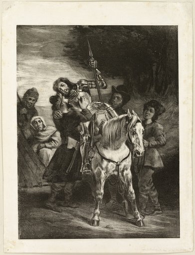 The Wounded Goetz Cared for by the Bohemians