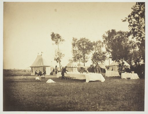 Preparation of the Emperor's Table, Camp de Châlons