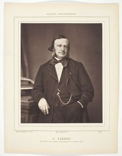 Auguste Ambroise Tardieu (French doctor and forensic scientist, 1818-1879)