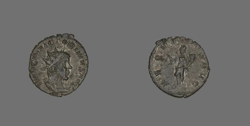 Coin Portraying Emperor Victorinus
